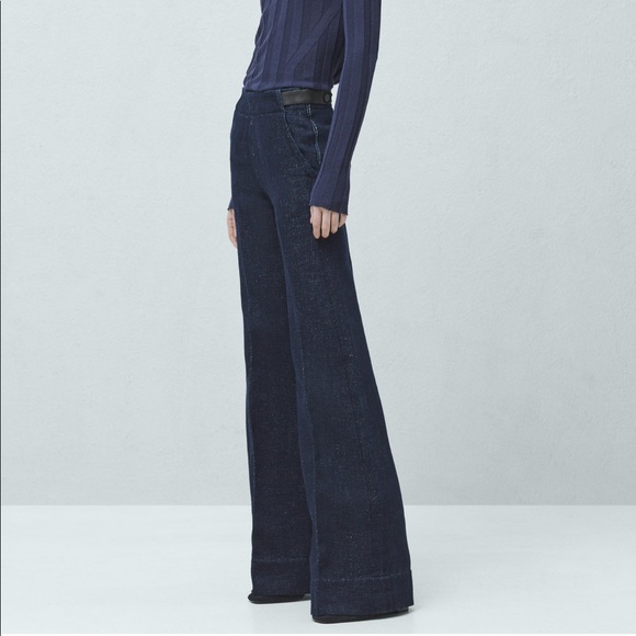 Mango high waist flare jeans Clearance